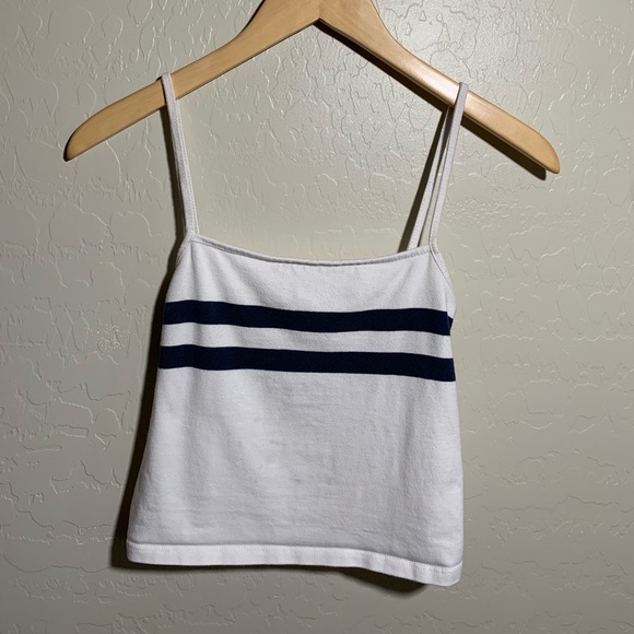 Brandy Melville Tops - White Crop Top